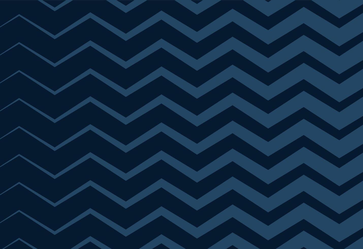 Seamless Dark Blue Chevron Zigzag Pattern vector