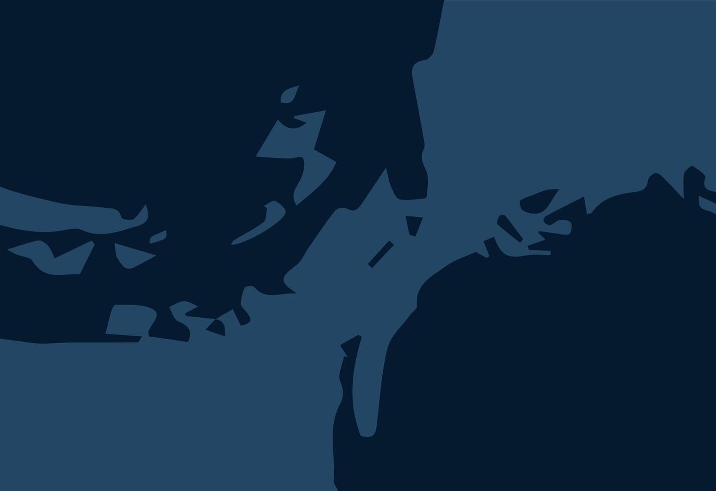 Abstract Dark Blue Map Outline Background vector