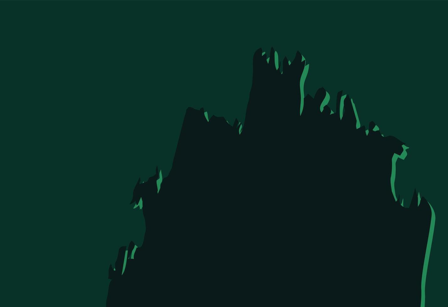 Abstract Dark Green Brush Stroke Background vector