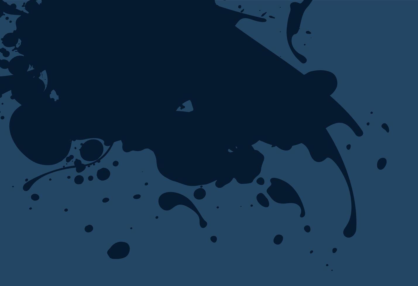 Abstract Dark Blue Splatter Background vector