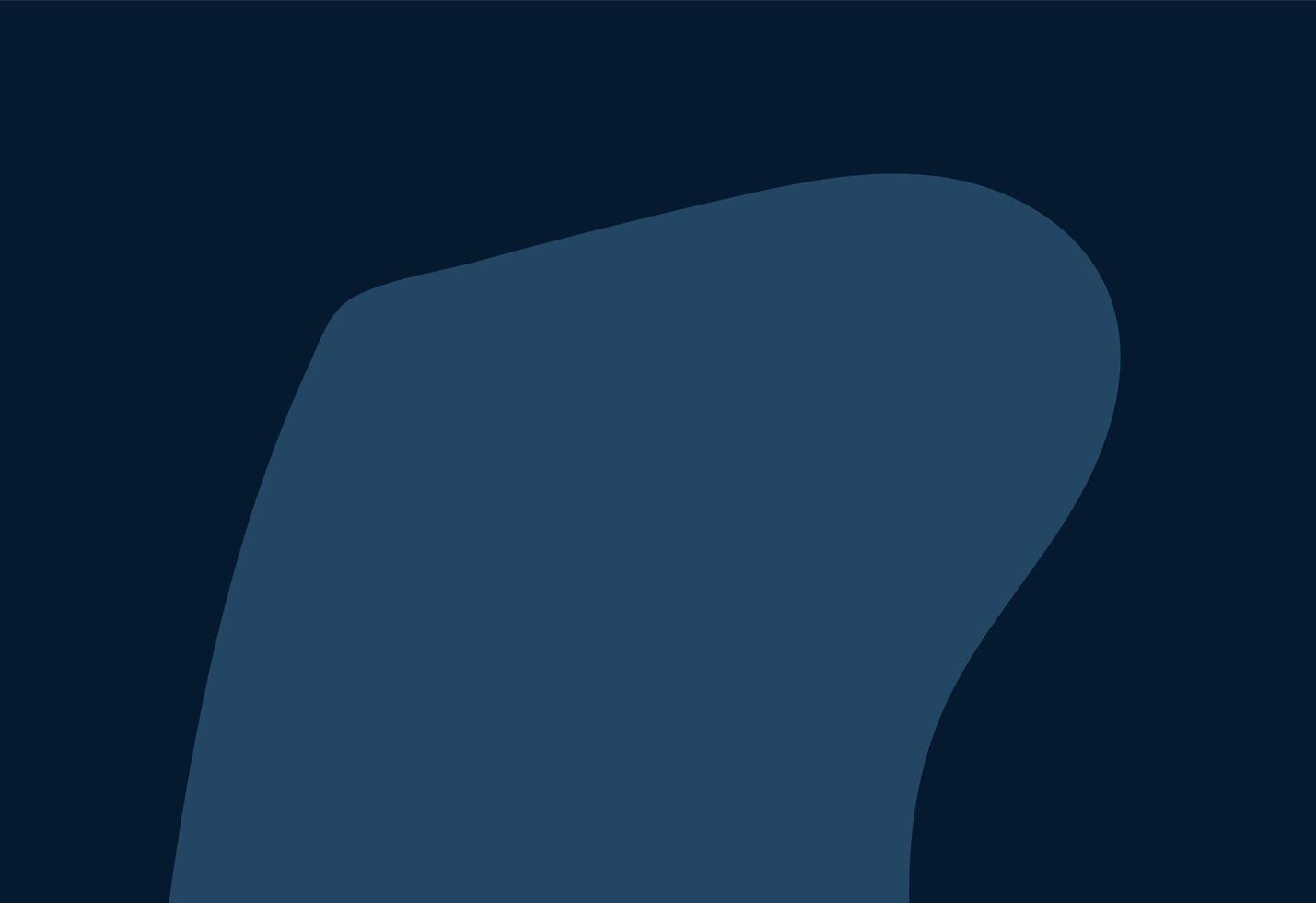 Abstract Dark Blue Organic Shapes Background vector