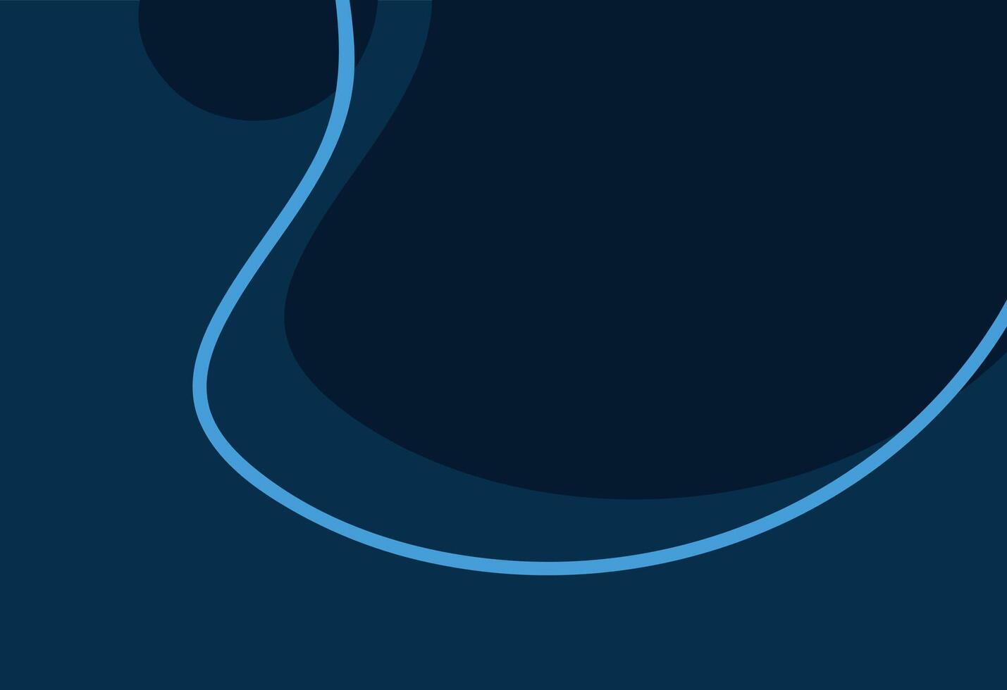 Smooth Blue Abstract Fluid Wave Background vector