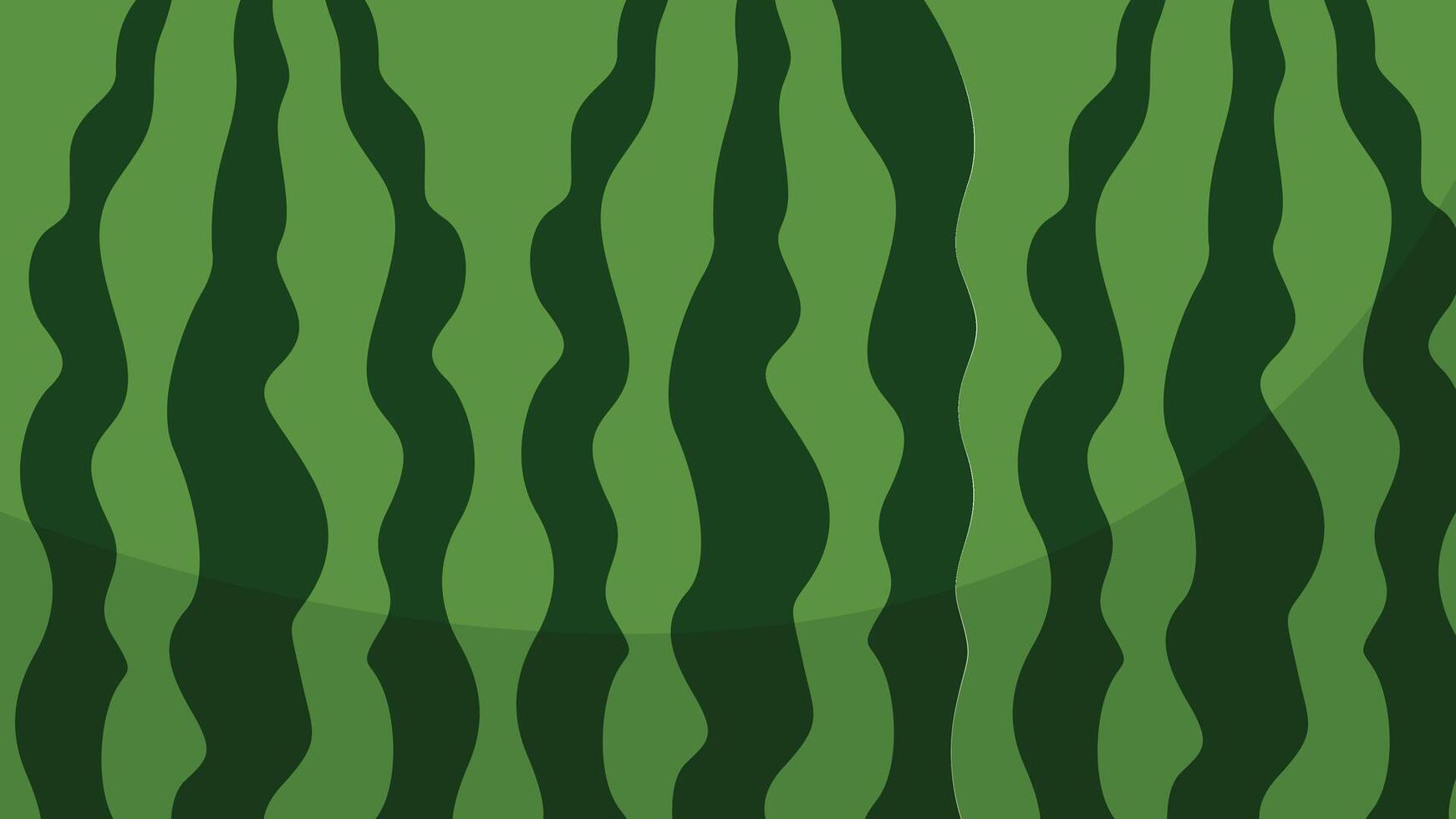 Flat watermelon striped rind pattern background vector