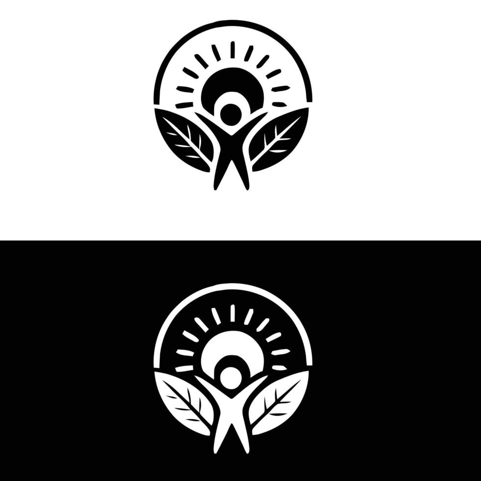 Two logos for a company that is called 'green energy' vector