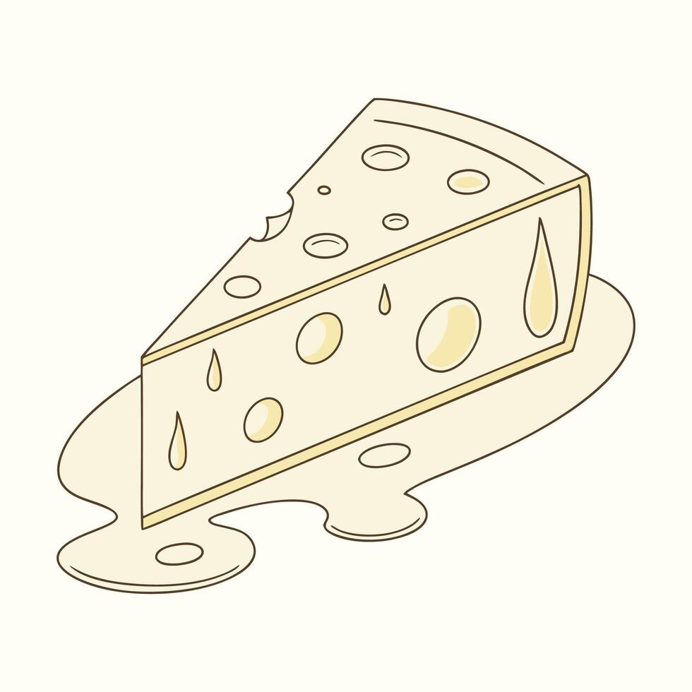 Emmental Cheese Dairy Illustration vector