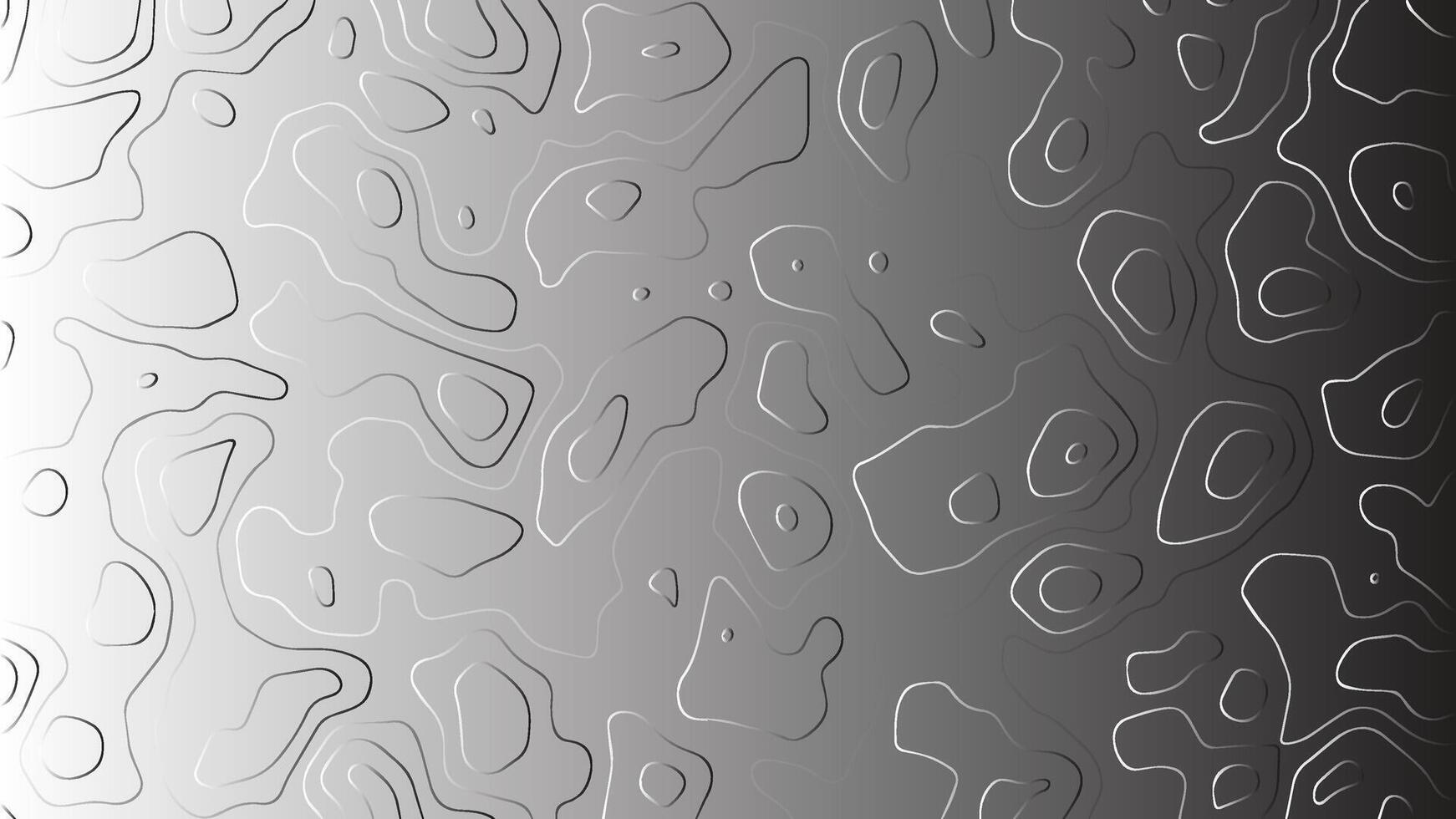Watercolor-Inspired Topographic Design vector