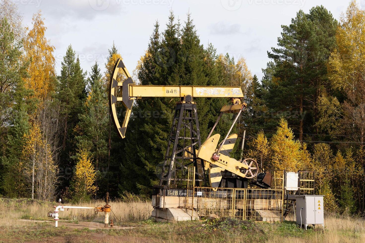 Oil and gas production equipment, mining photo