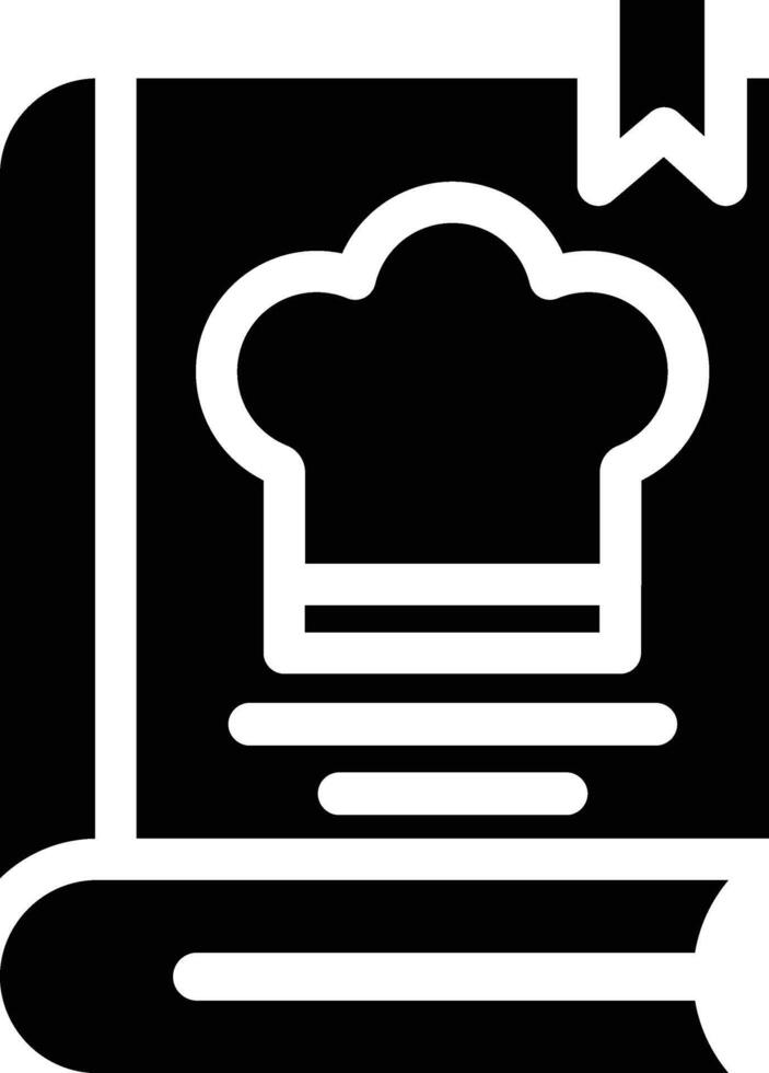 recipe book icon logo illustration design, for cooking theme design vector