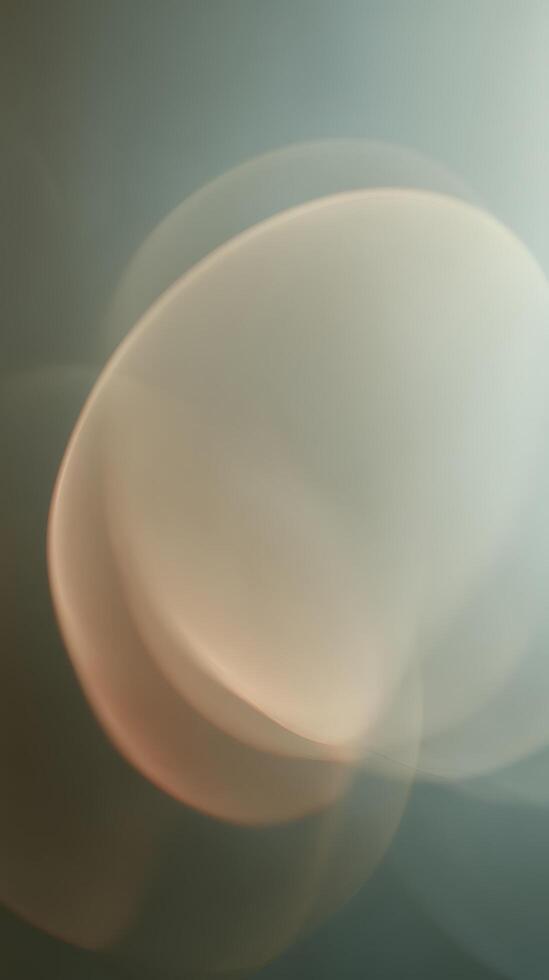 Abstract Background Soft Beige and Teal Swirls. photo