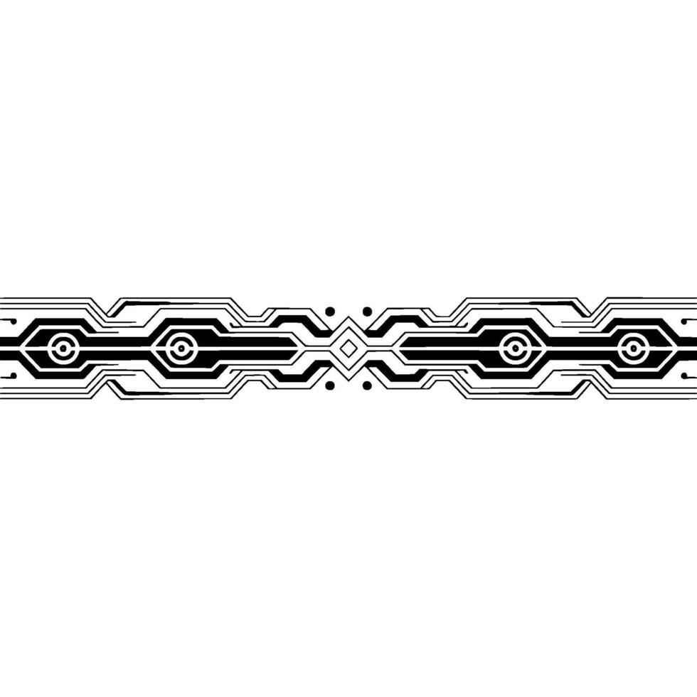 Abstract Tech Circuitry on Gray Background vector