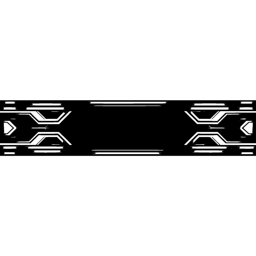 Futuristic Tech Abstract Background, Silver and Black vector