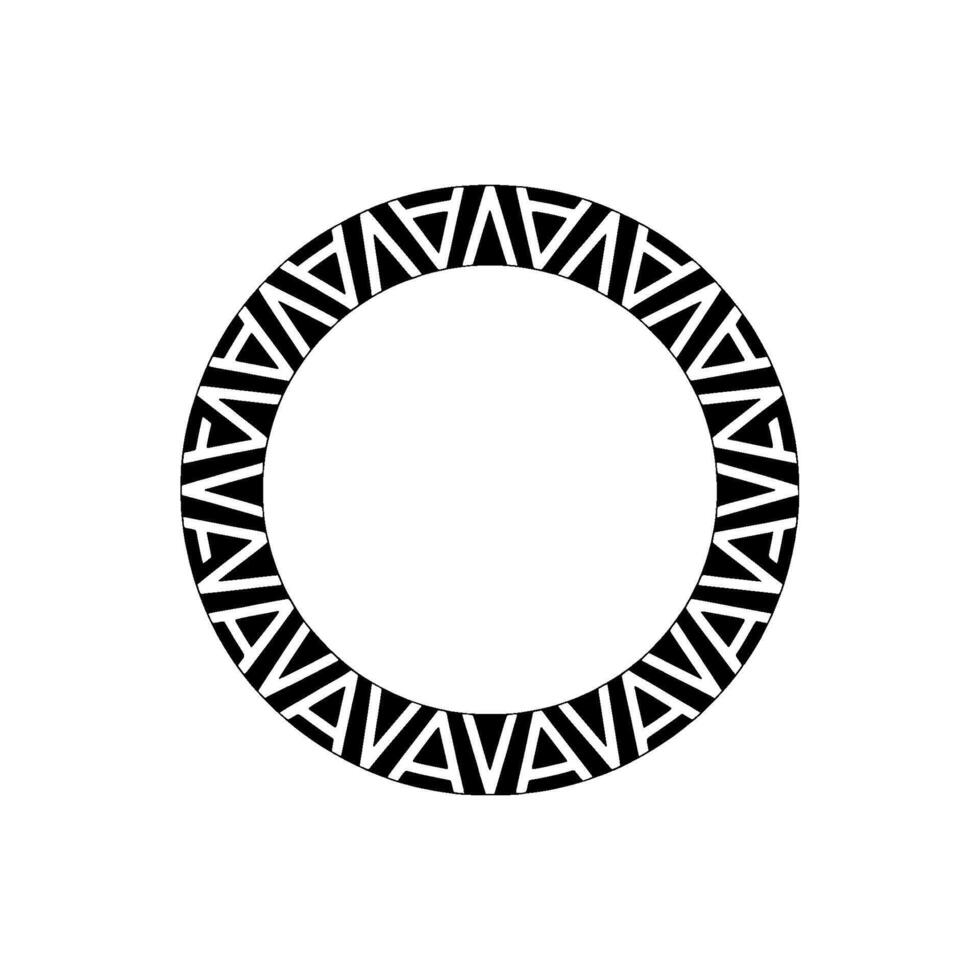 Geometric Circle Pattern, Minimalist, Abstract Motif vector