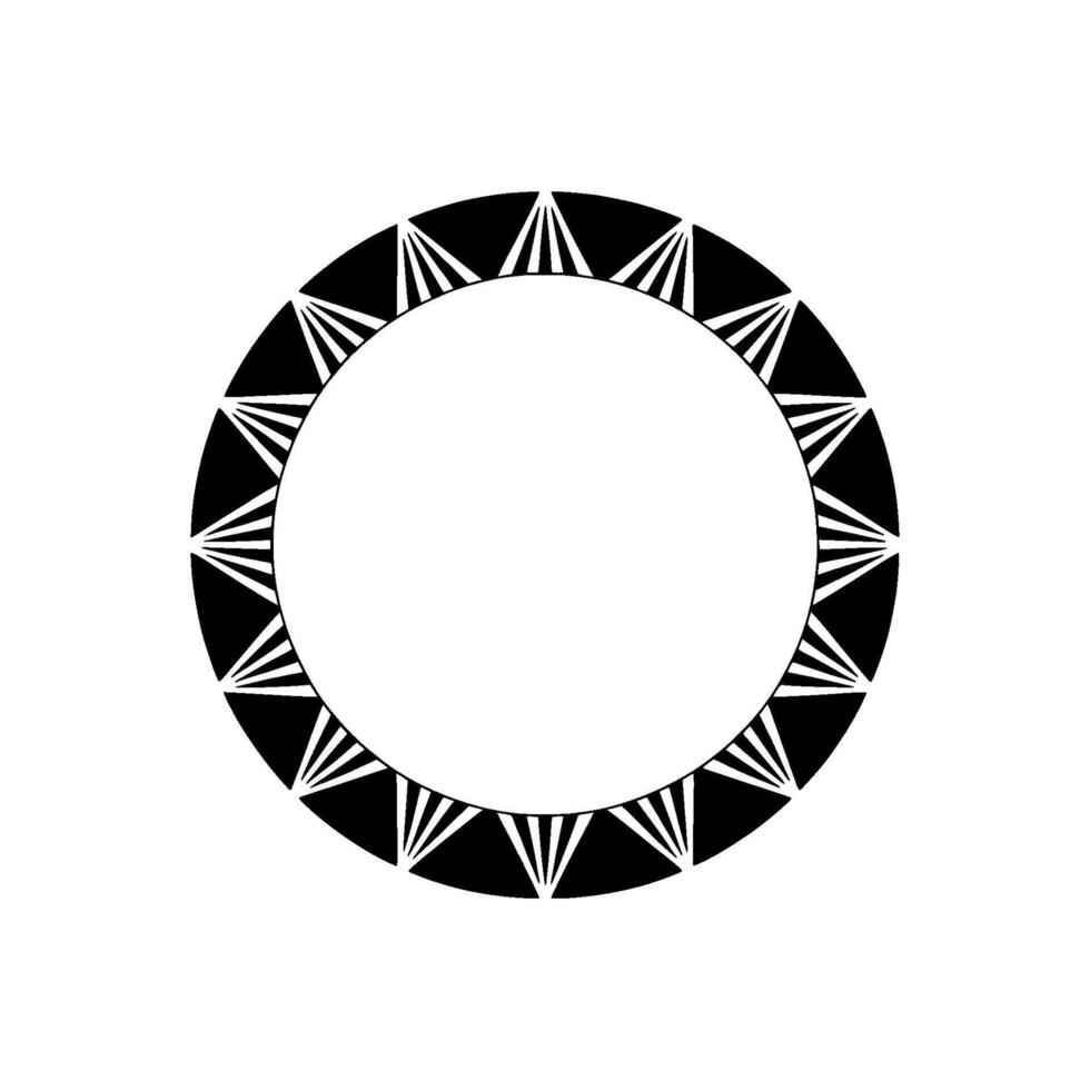 Geometric Circle Pattern, Minimalist, Modern Abstract - Geometry vector