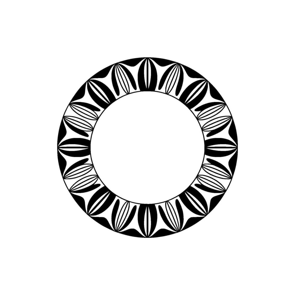 Minimalist Circular Pattern, Geometric Abstraction, Subtle Texture vector