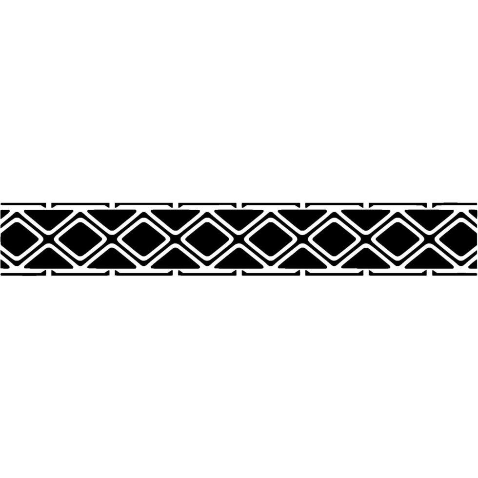 Geometric Border, Art Deco Pattern, Minimalist - Linear - Artdeco vector
