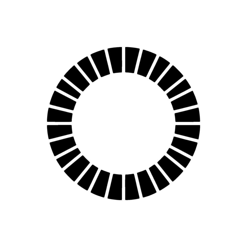 Minimalist Loading Circle, Modern Progress Indicator vector