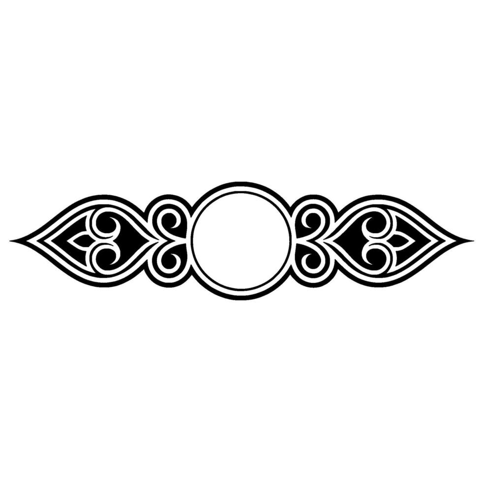 Intricate Celtic Border, Vintage Ornamentation - Geometric vector