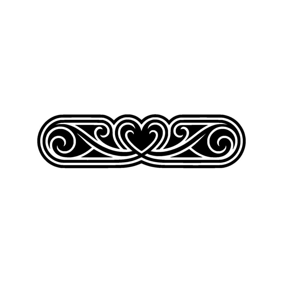 Intricate Celtic Ornament Border, Vintage Style, Swirl - Decorative vector