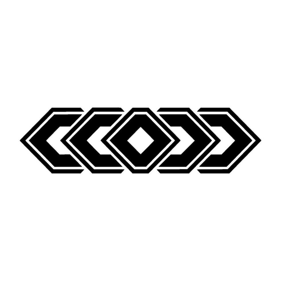 Geometric Arrowhead , Modern Element vector