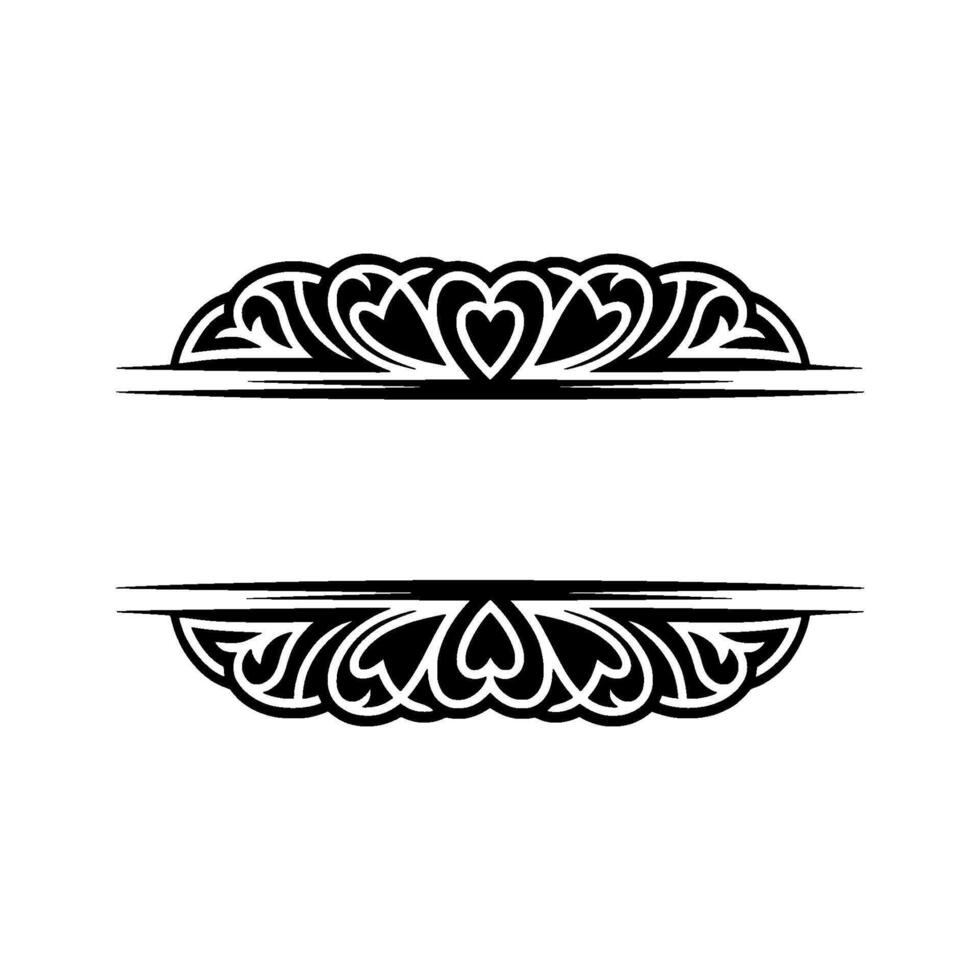 Intricate Celtic Border, Decorative Divider, Vintage vector