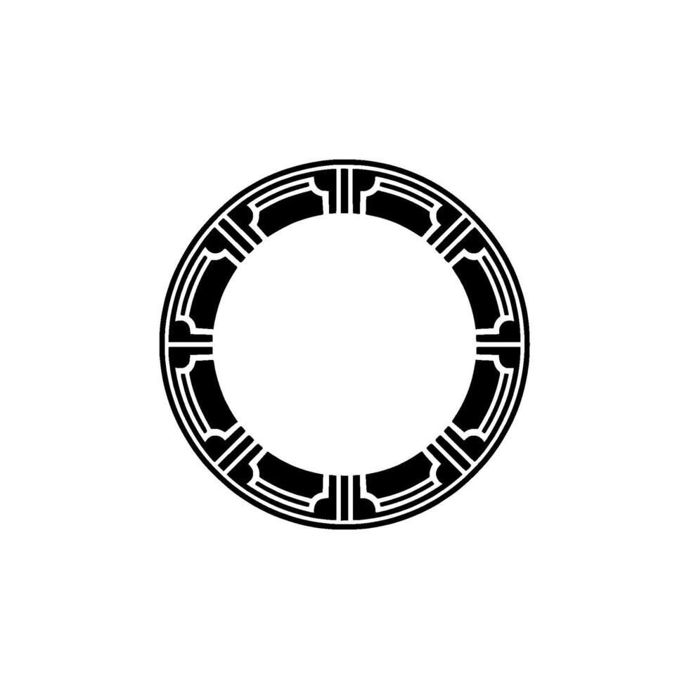 Geometric Portal, Minimalist Circle - Geometry vector