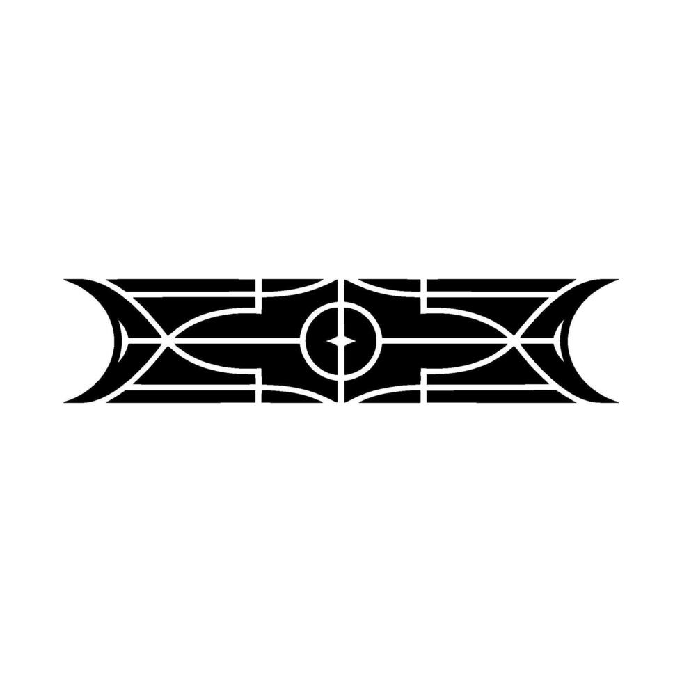 Geometric Celestial Emblem, Art Deco Inspired - Art deco vector