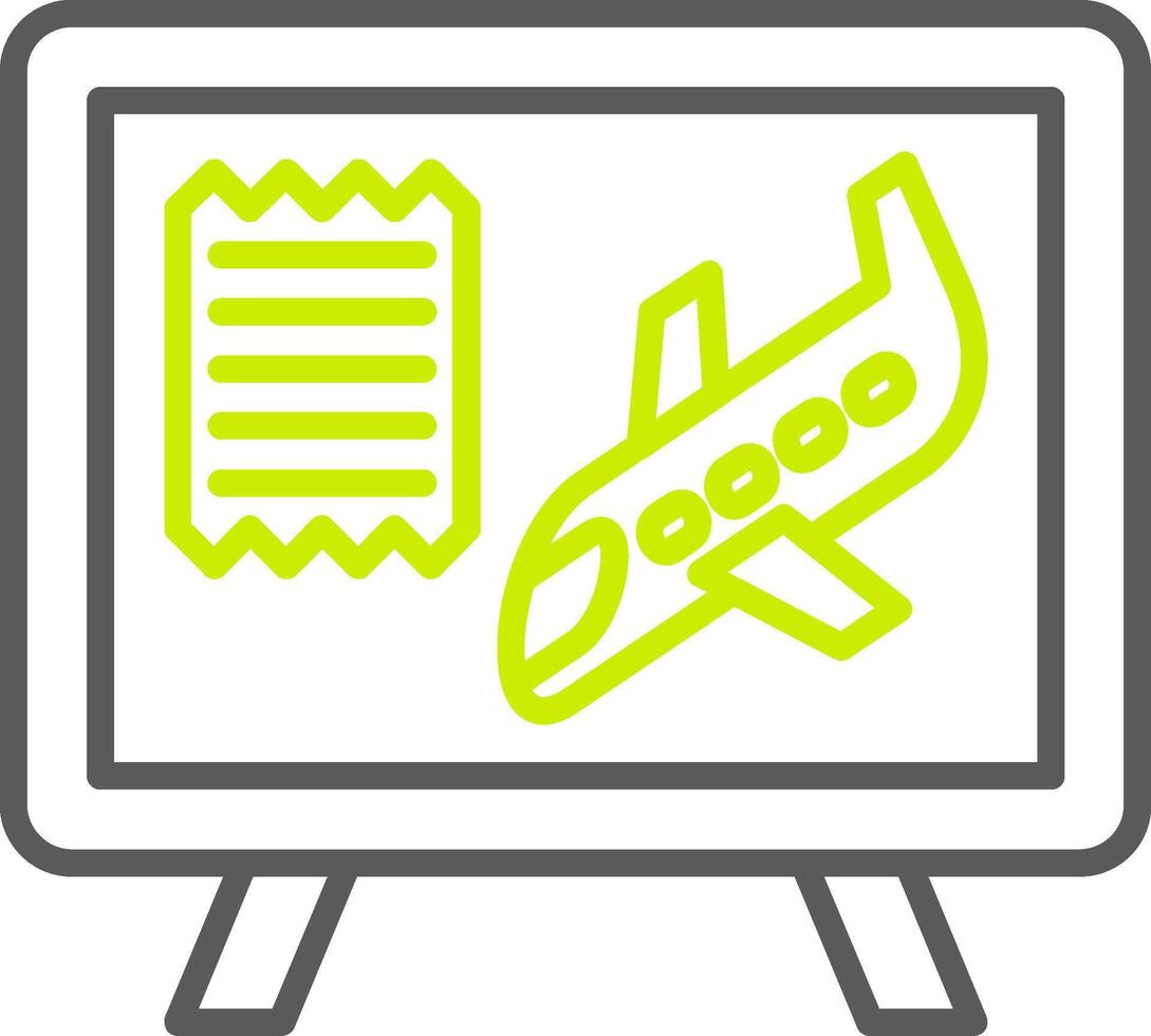 Online Booking Clean Line Pattern vector