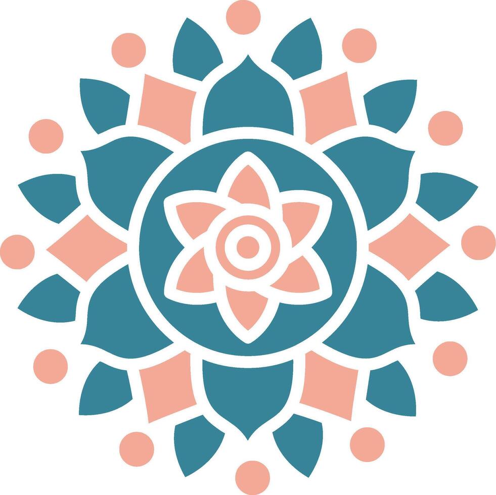 Mandala Smart Shape Piece vector
