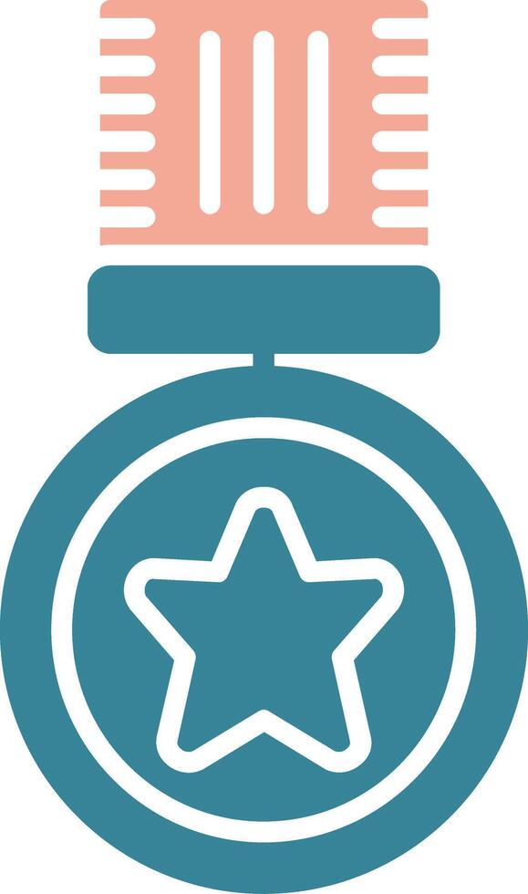Medal Isometric Icon Unit vector