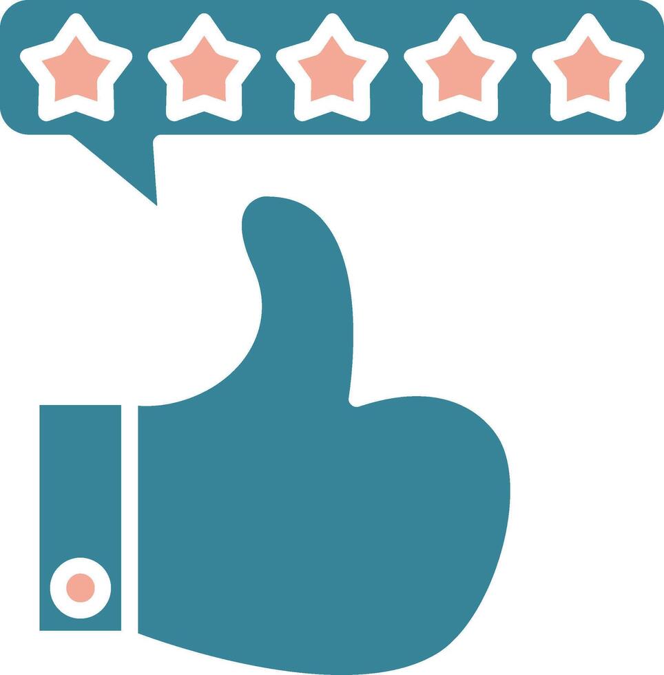 Review Creative UX Stamp vector