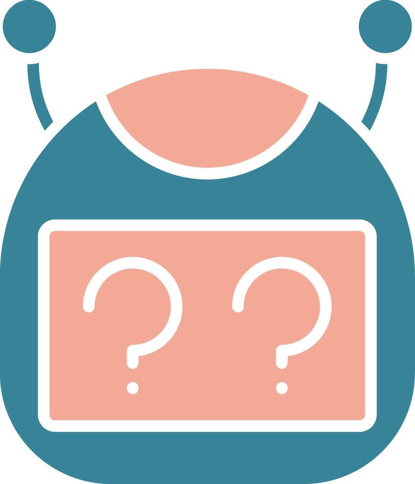 Bot HighTech Frame Token vector