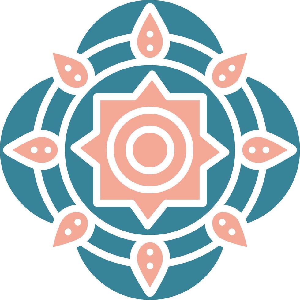 Mandala Creative UX Stamp vector
