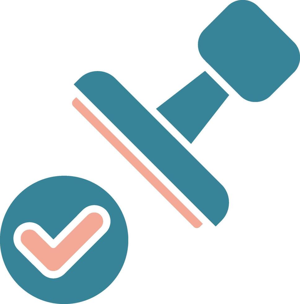 Approved Interactive Visual Piece vector