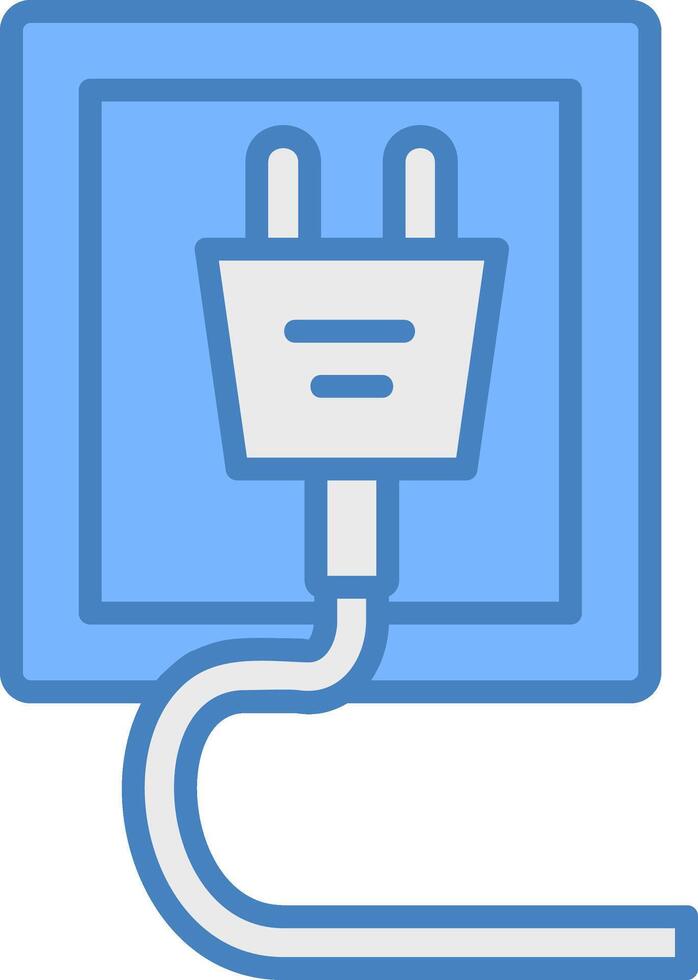 Electricity Modern App Symbol vector