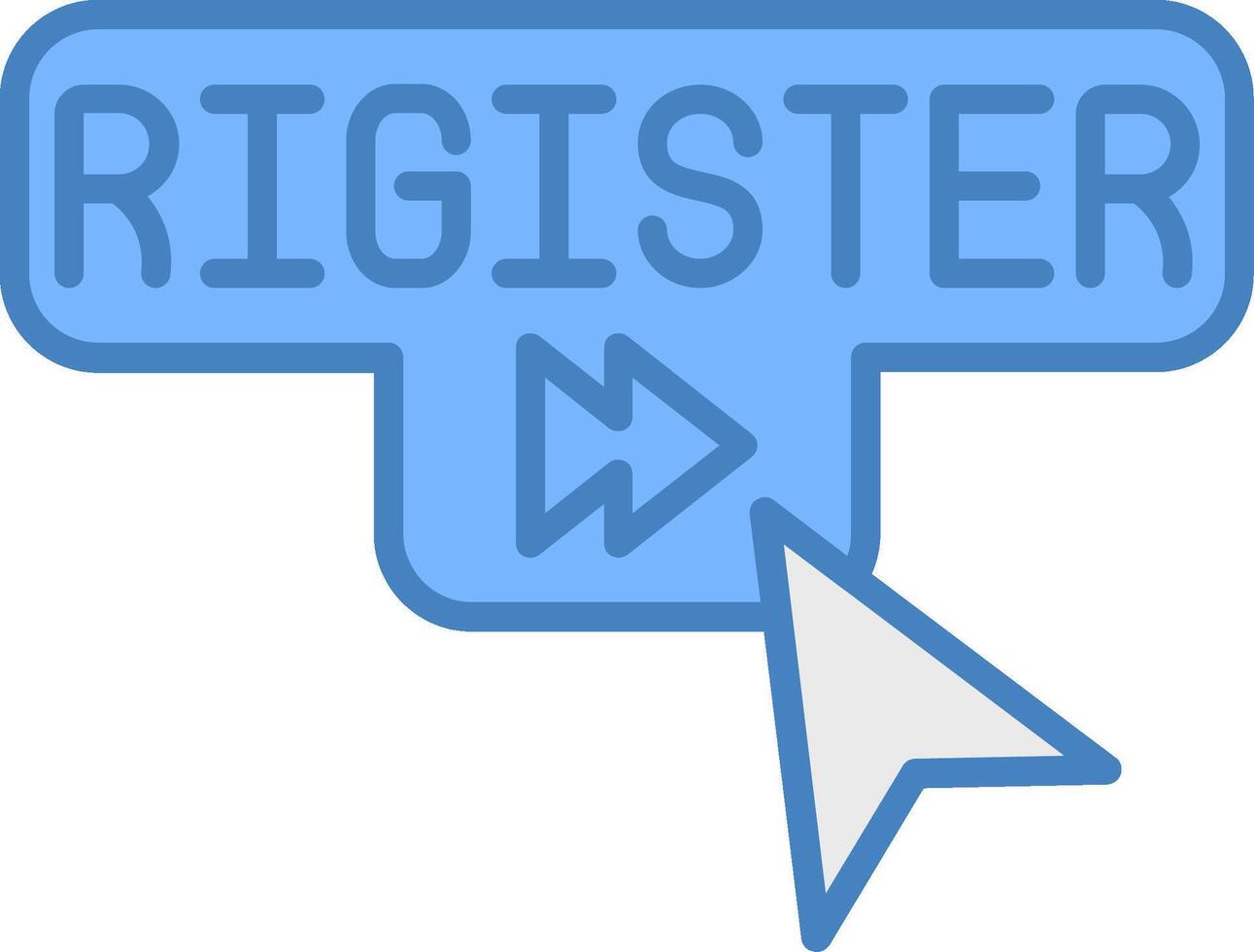 Register Iconic Visual Mark vector