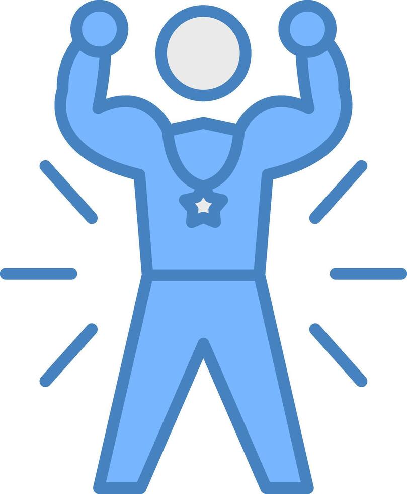 Successful Colorful UI Mark vector
