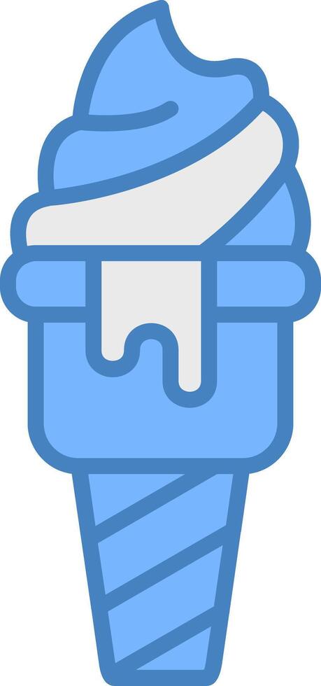 Ice Cream Crisp Visual Unit vector