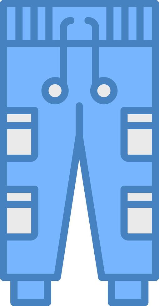 Pants HighTech Grid Unit vector