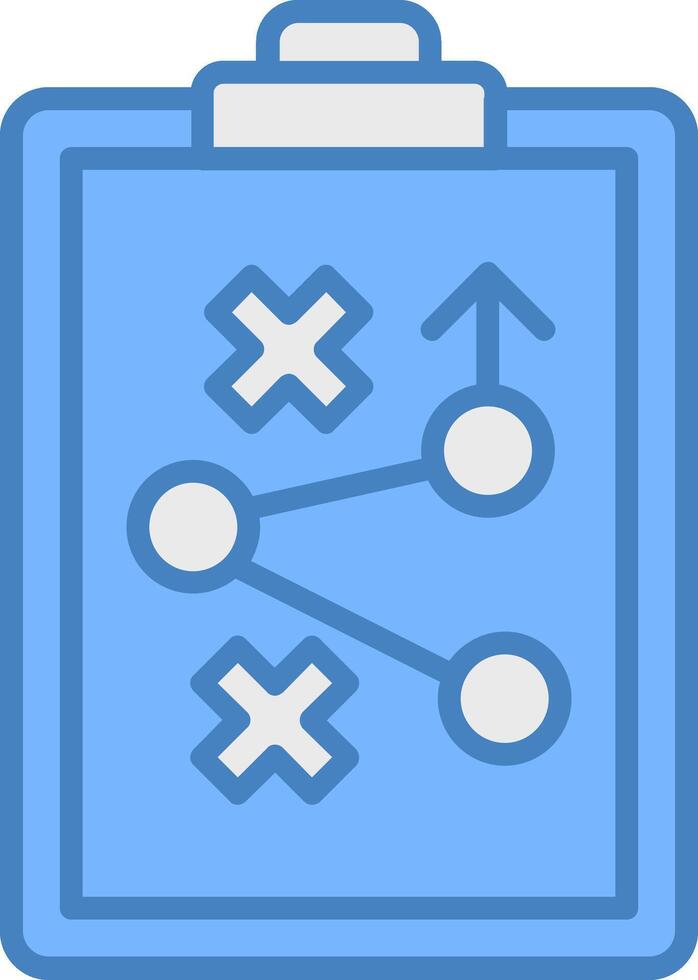 Strategy Flat Badge Graphic vector