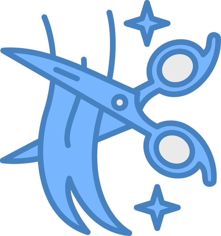 scissors Vivid Icon Element vector