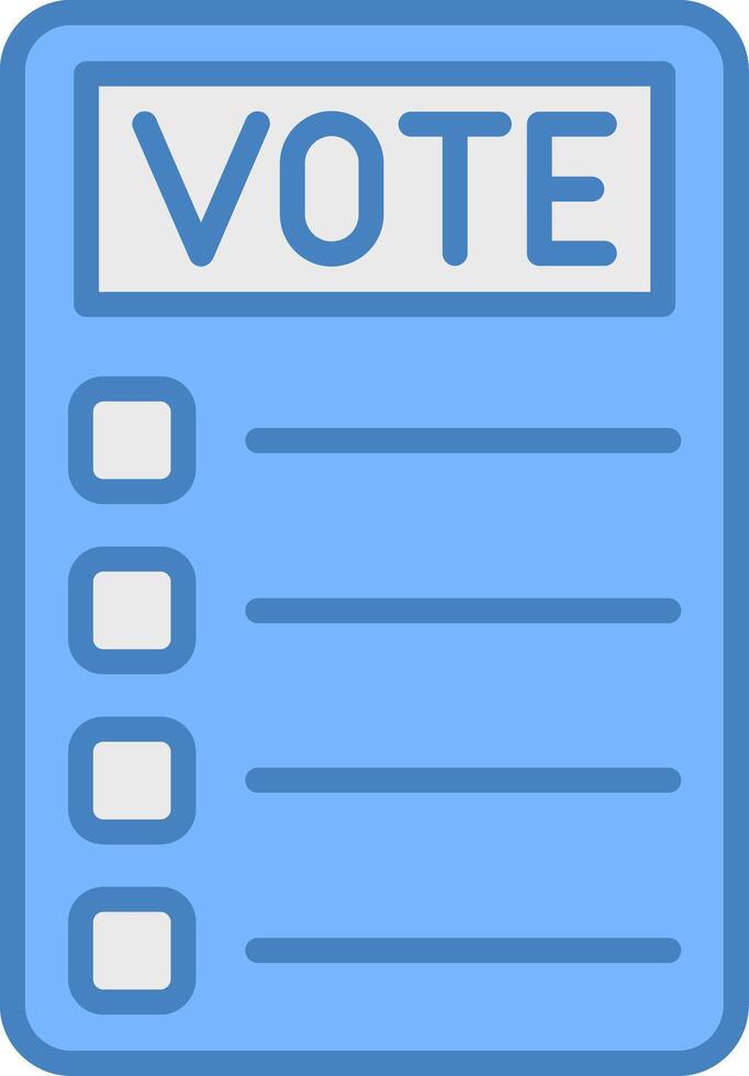 Voting Listing Intuitive Design Badge vector