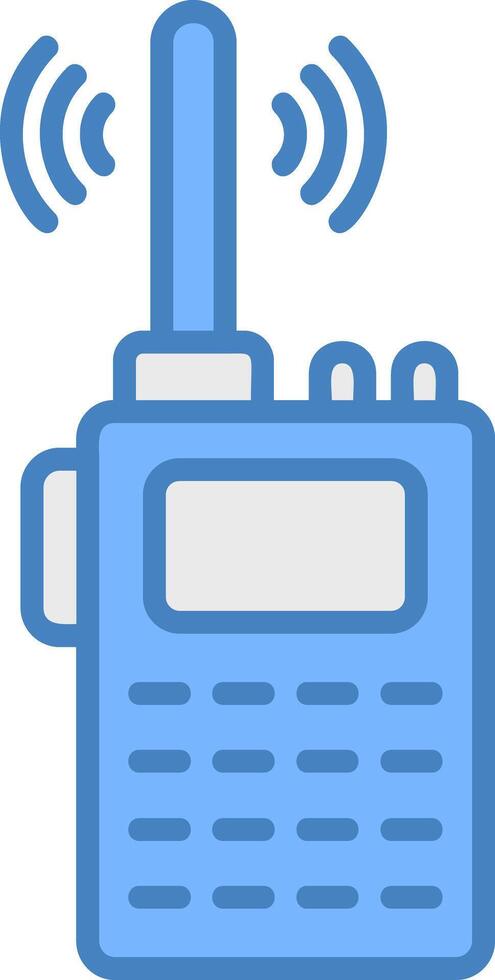 Walkie Talkie Urban UX Mark vector