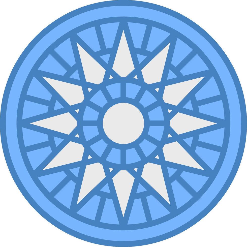 Mandala Bold Frame Object vector