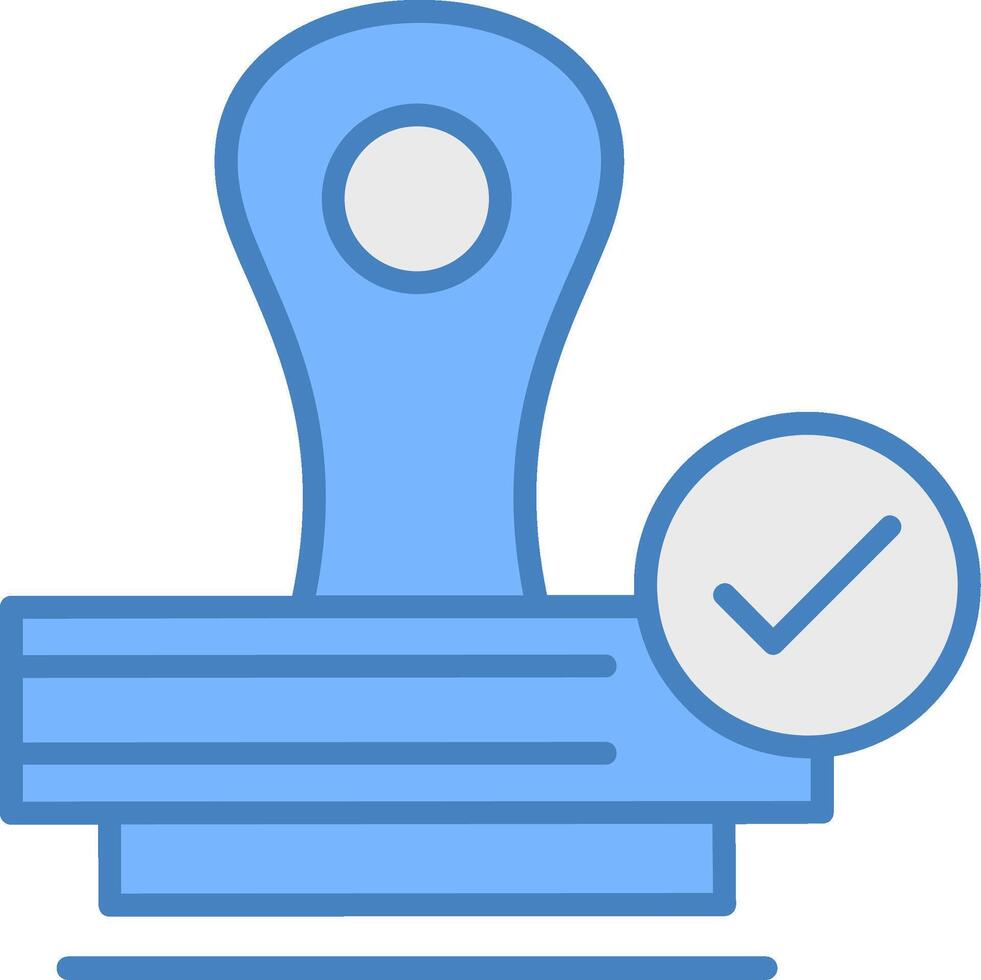 Stamp Clean UI Feature vector