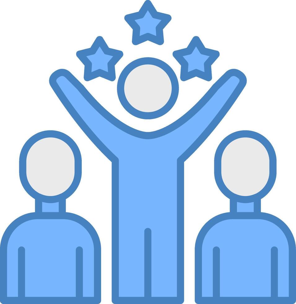 Leadership Colorful UI Mark vector