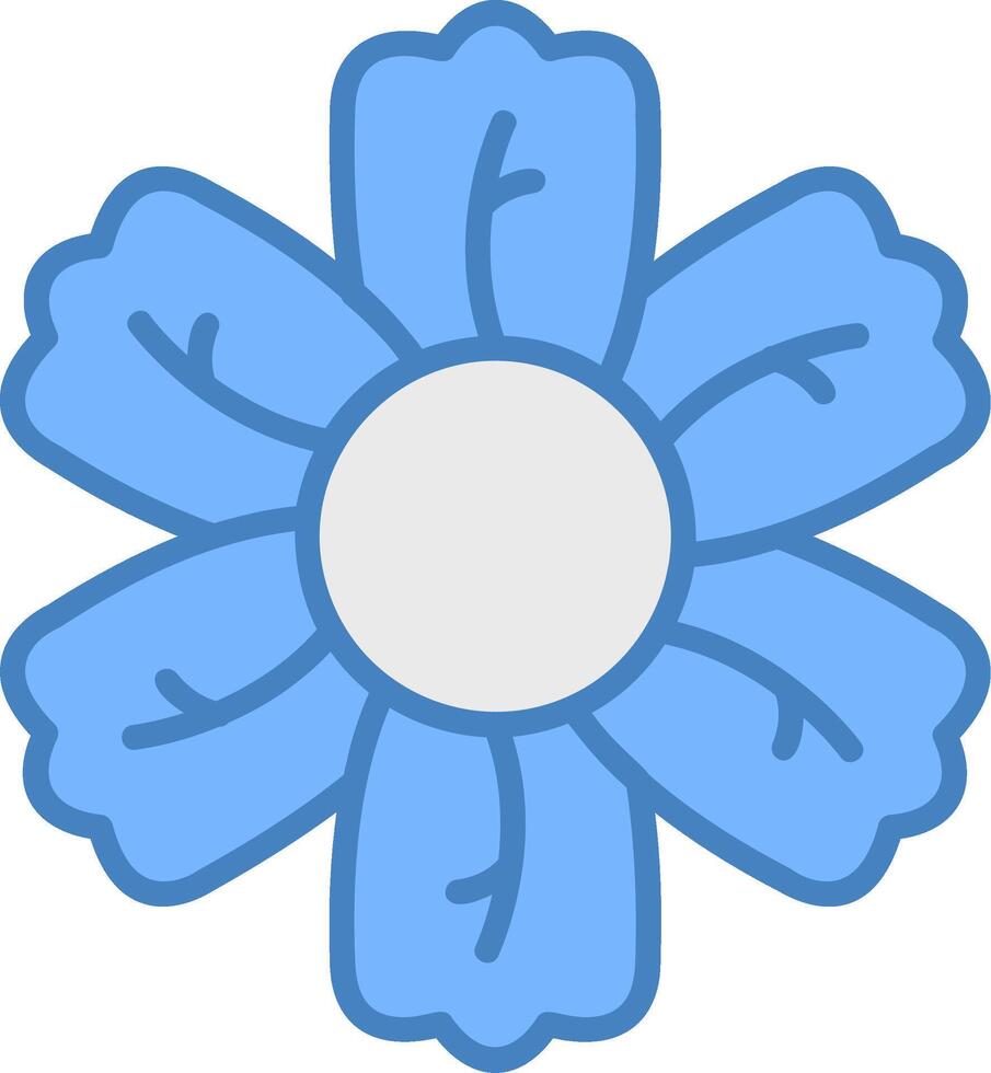 Hibiscus Gradient Grid Emblem vector