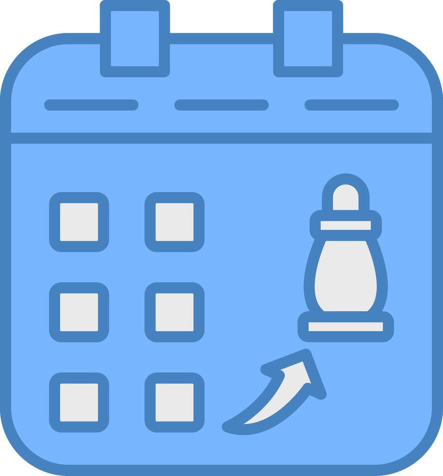 Chess Detailed Grid Badge vector