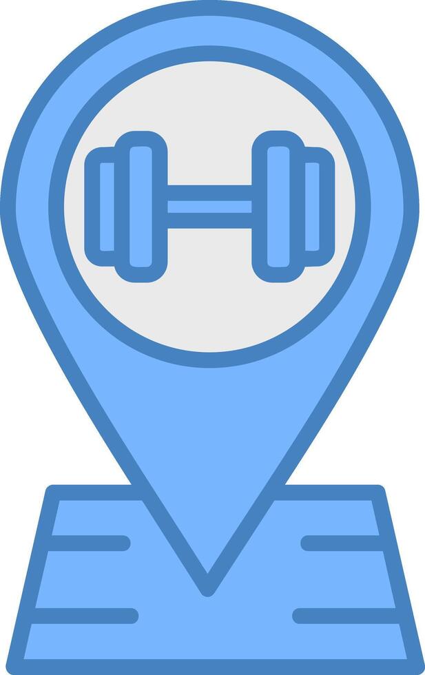 Location Dynamic Badge Mark vector