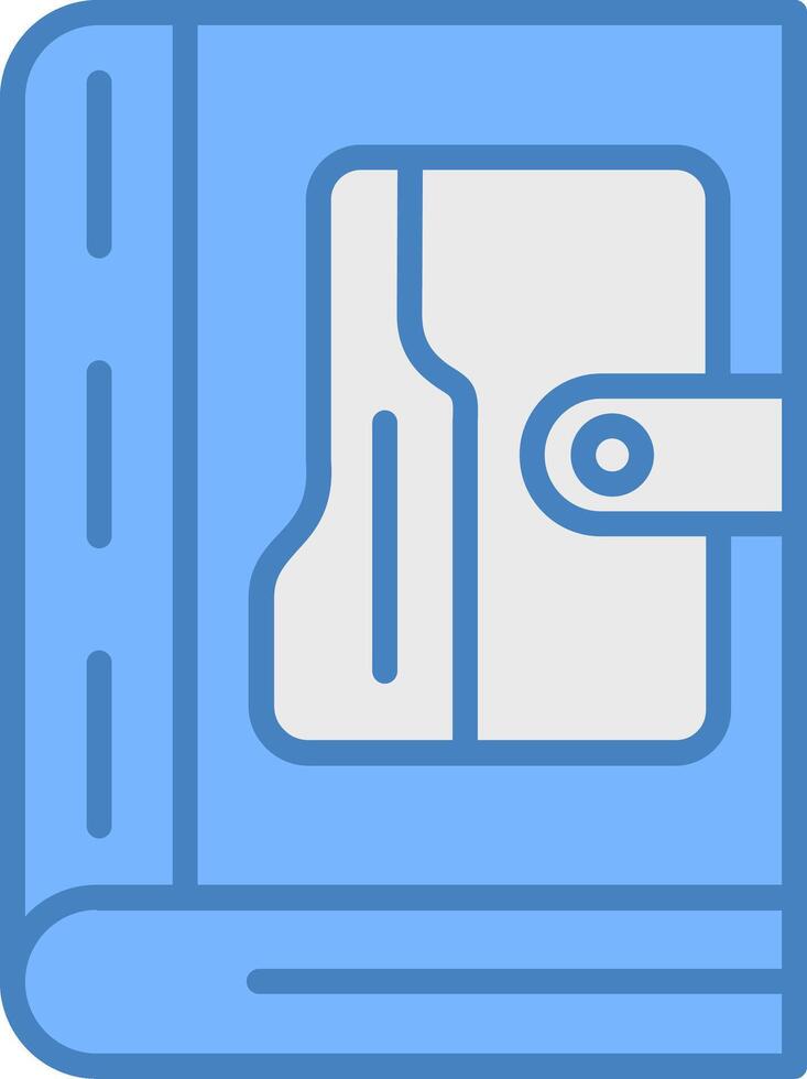 Book Neon UX Token vector