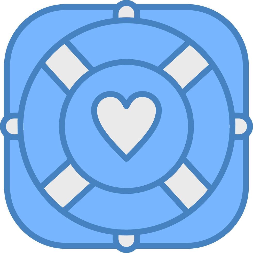 Lifebuoy Digital UX Symbol vector